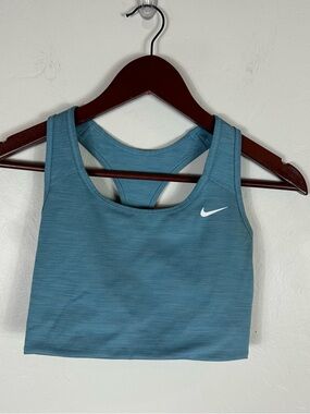 Nike Teal Crop Racerback Sports Top L
